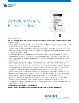 Stability Reference Guide for Adults preview