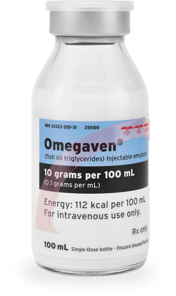 photo of Omegaven vial