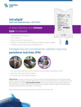 Preview of Intralipid brochure