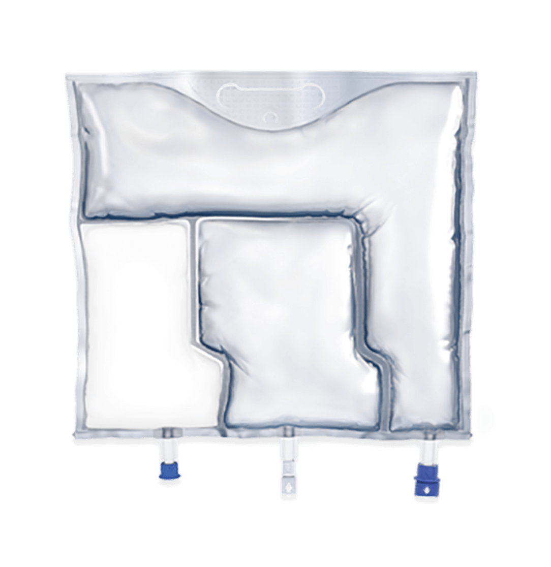 3-chamber bag
