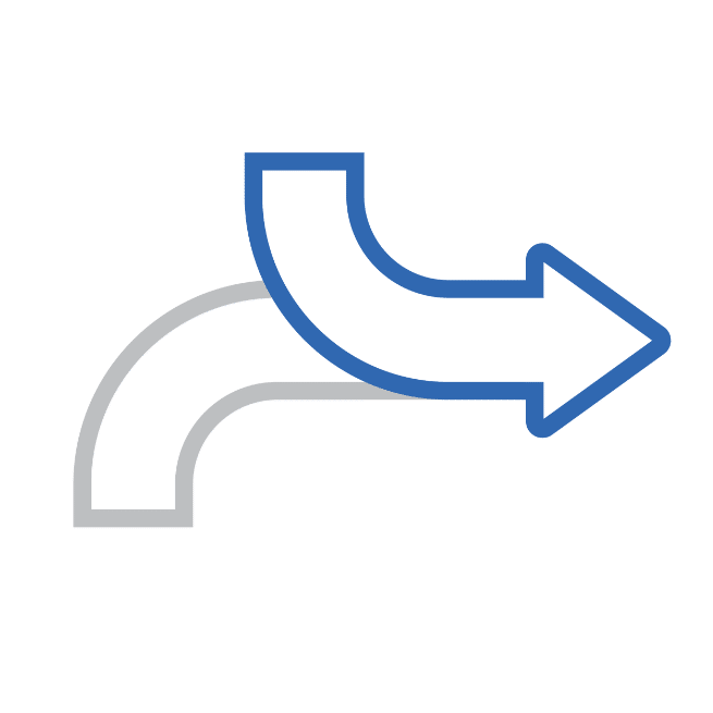 Crossed arrows icon
