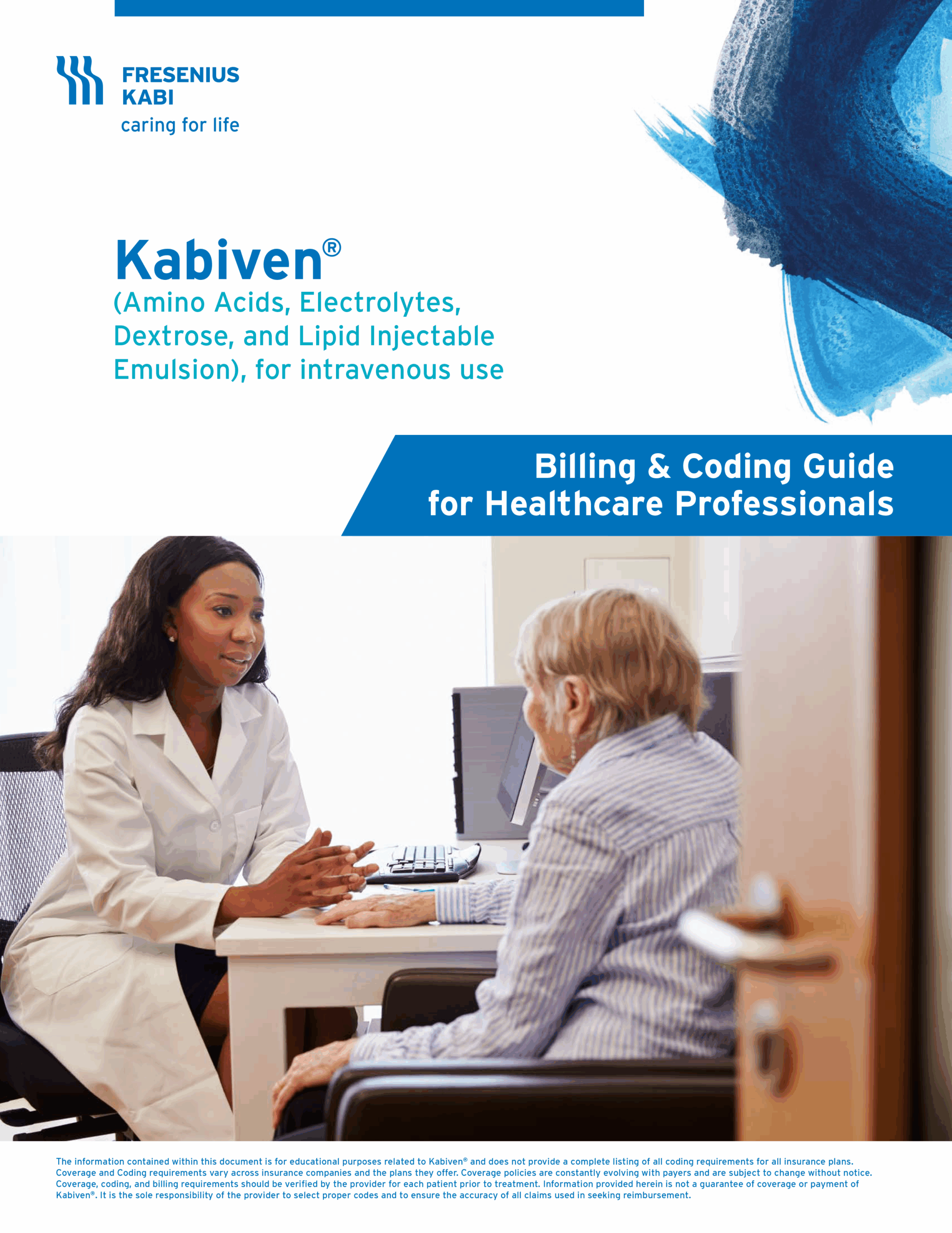 Preview of the Kabiven Billing and Coding Guide