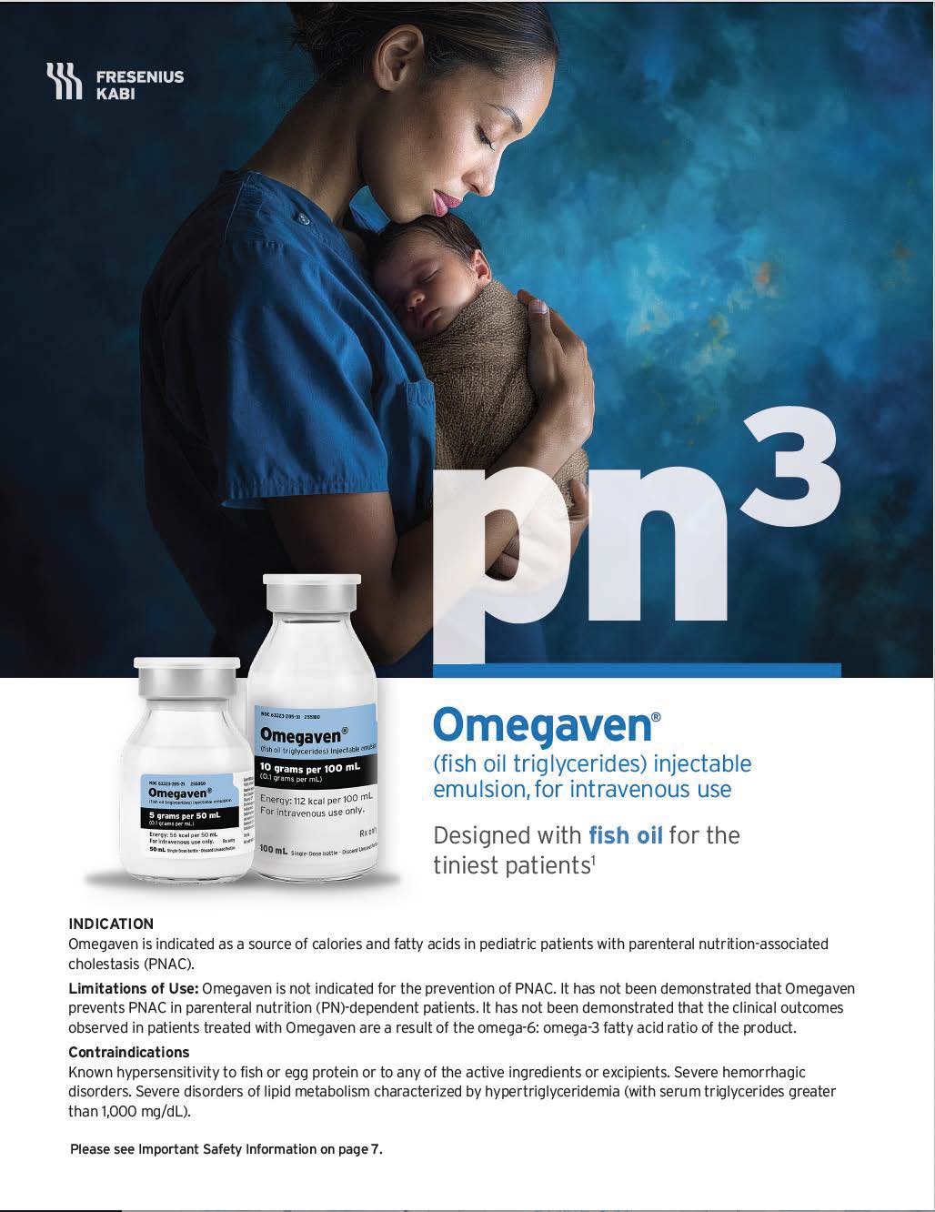 Preview of the Omegaven sales aid document