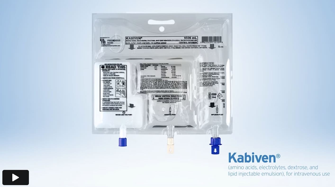 Preview of Kabiven Activation Video