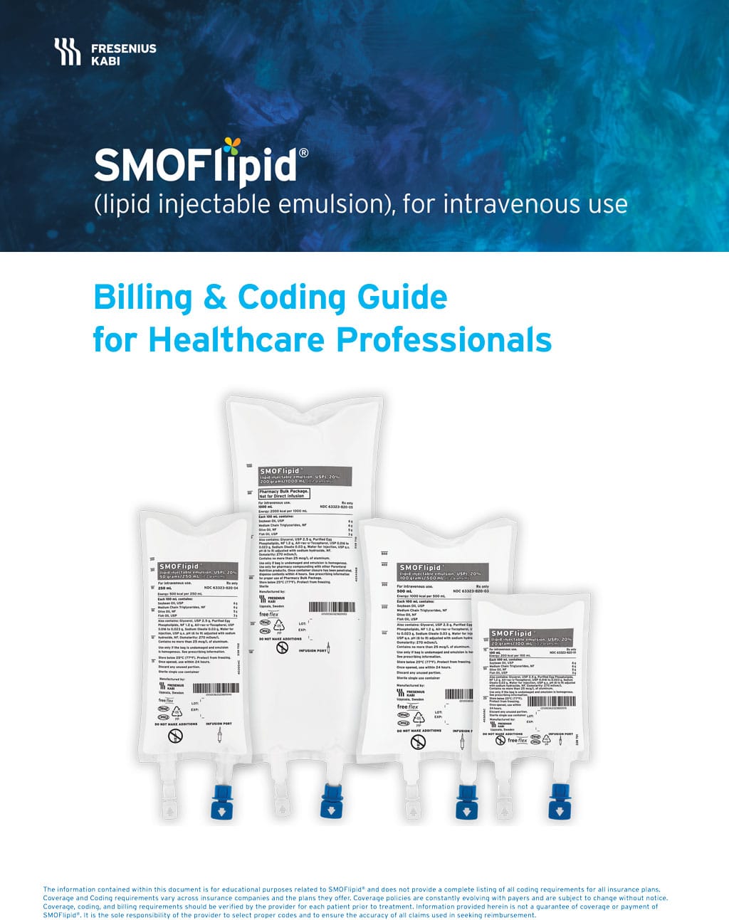 Preview of the SMOFlipid Billing and Coding Guide