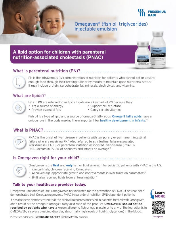 Omegaven Patient Brochure