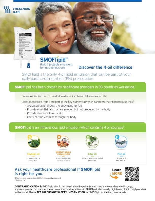 SMOFlipid Oley Consumer Flyer